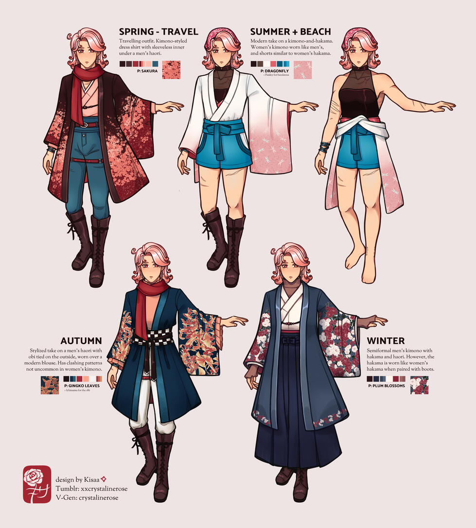 Official main seasonal outfits