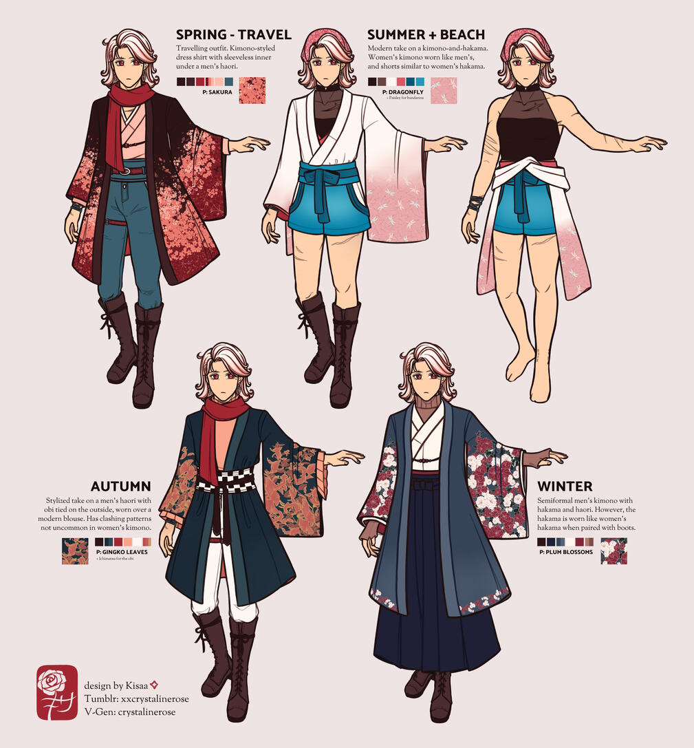 Official main seasonal outfits