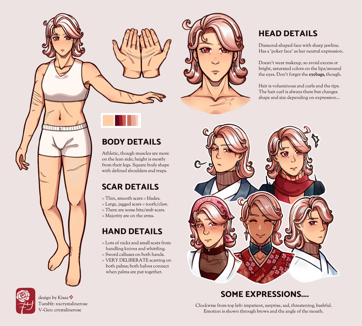 Official body and head reference