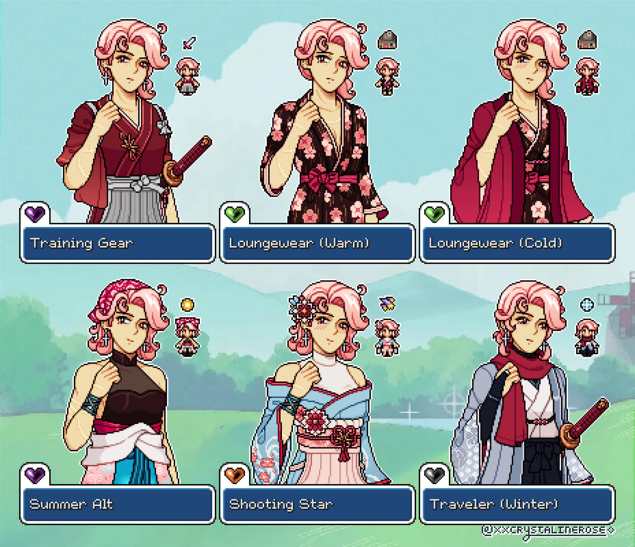 FoM-Style Pixel Portraits (v.3.0, Extras)