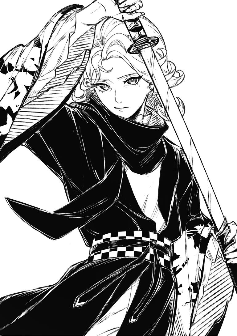 B&W Portrait by Guyu